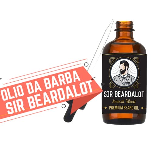 Olio da barba Sir Beardalot